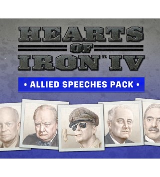 Hearts of Iron IV - Allied Speeches Music Pack DLC Steam Key GLOBAL